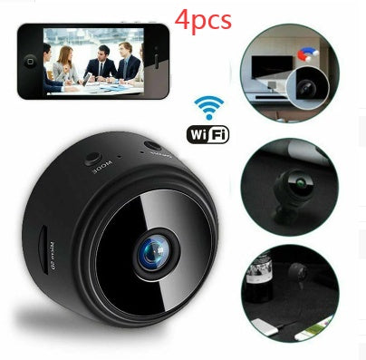 A9 Magnetic Suction Security Camera – 1080P HD Mini WiFi Cam with Infrared Night Vision & Motion Detection