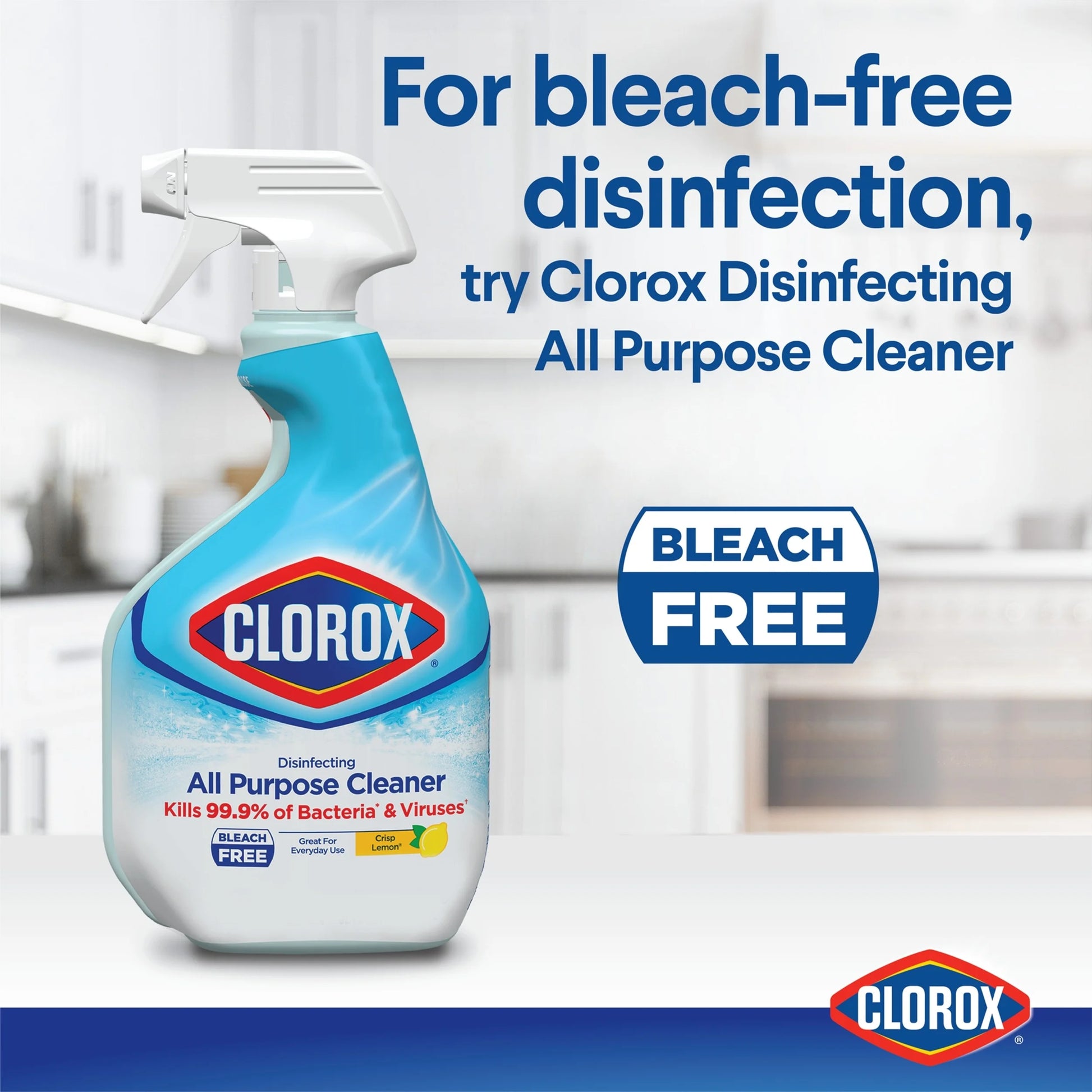 Clean-Up All Purpose Cleaner with Bleach, Spray Bottle, Original, 32 Ounces, Twin Pack
