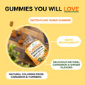 Turmeric Curcumin Gummies 95% Curcuminoids with Cinnamon, Ginger & Black Pepper Extract for Max Absorption Joint Support Supplement, Nature'S Herbal Turmeric Gummy Pills, Vegan Non-Gmo - 60 Gummies