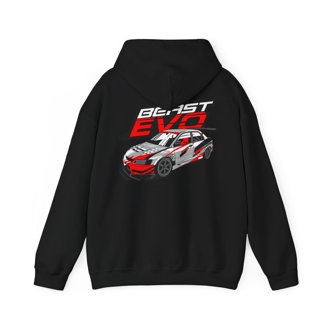 Unisex Heavy Blend Hooded Sweatshirt with Motivational Quote and Racing Design