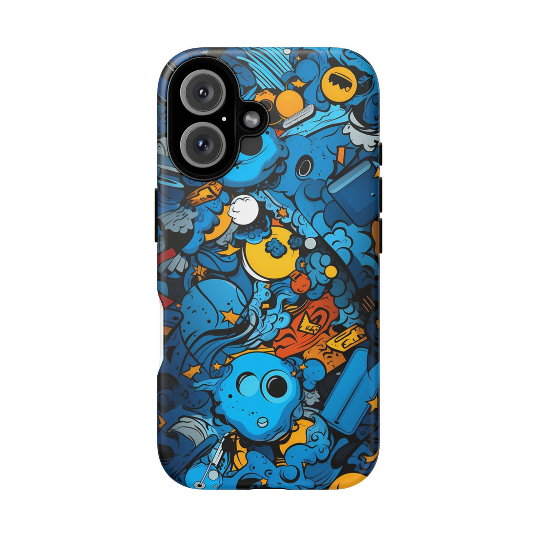 Colorful Phone Case, Vibrant Phone Cover, Trendy Smartphone Protector, Funky Tech Accessory, Unique Gift for Tech Lovers