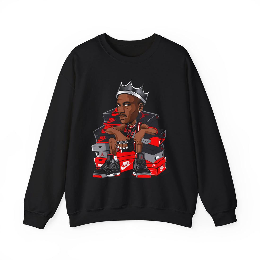 King of Sneakers Sweatshirt - Unisex Heavy Blend™ Crewneck