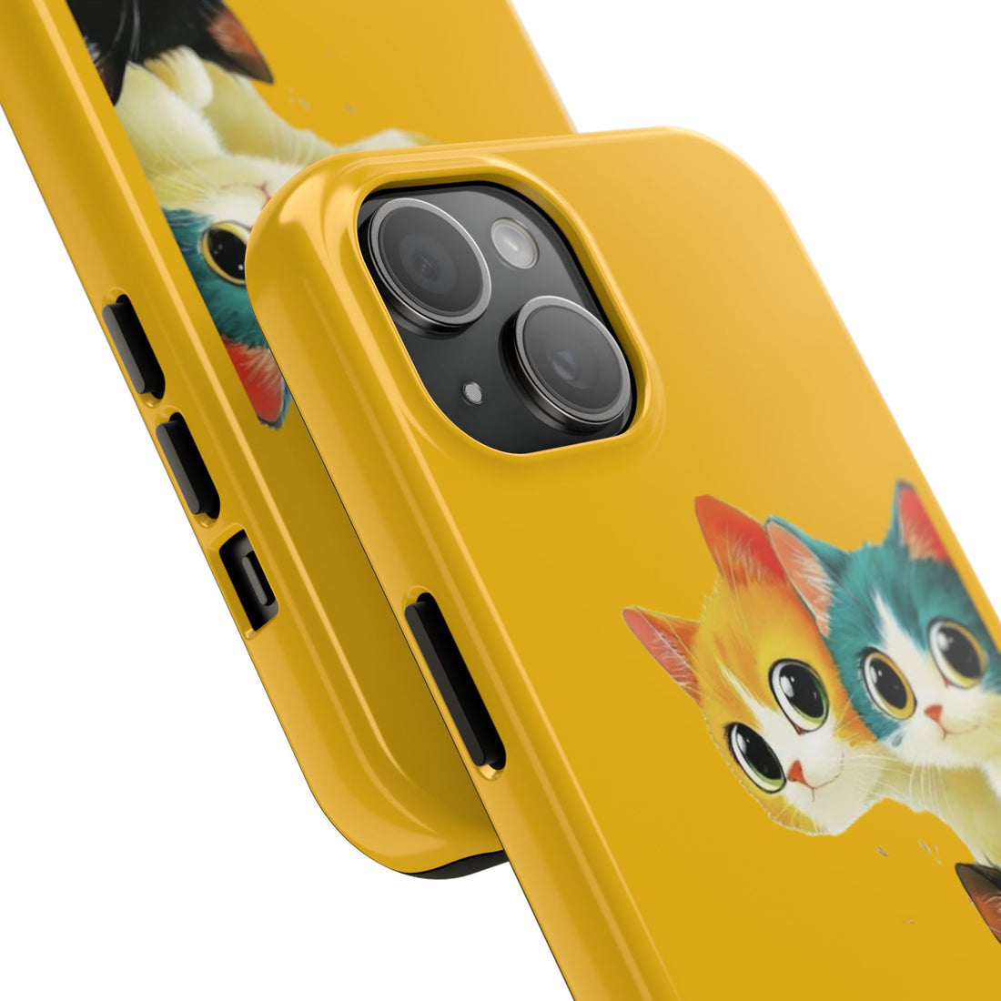 Playful Cat Phone Cases - Cute Animal Design, Tough iPhone Covers, Gift for Cat Lovers, Fun & Durable Accessories, Pet Lover Gift