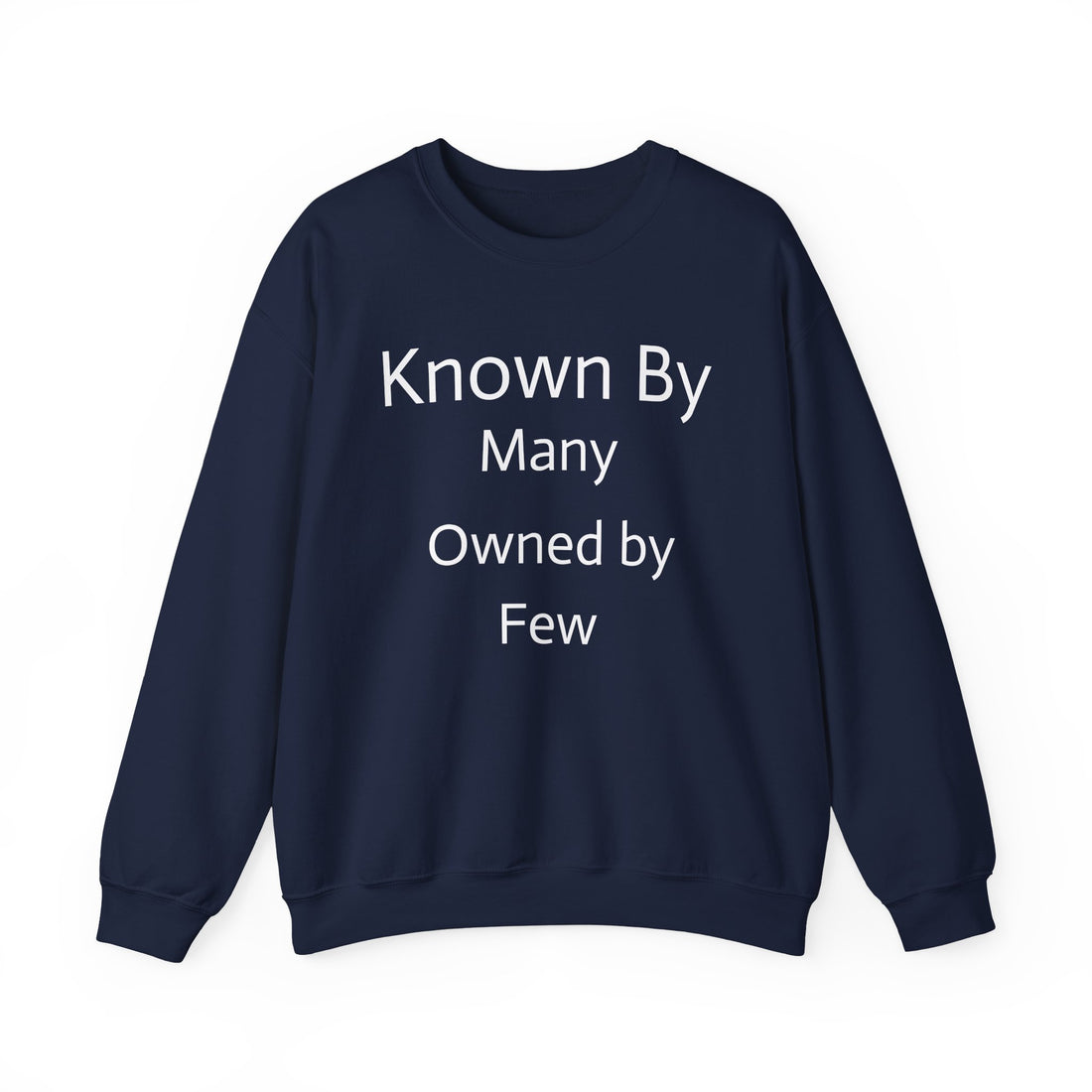Crewneck Sweatshirt with Quote for Everyday Comfort, Casual Style, Gift for Friends, Cozy Wear, Celebration Essentials