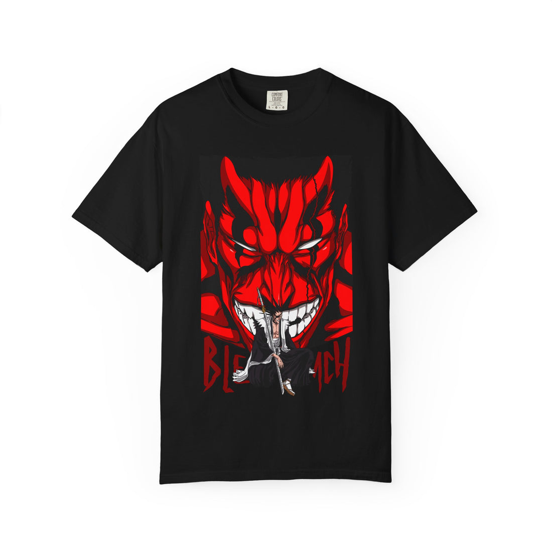 Bleach-Inspired Unisex T-Shirt, Horror Vibe, Anime Fan Gift, Graphic Tee, Halloween Costume, Cosplay Apparel