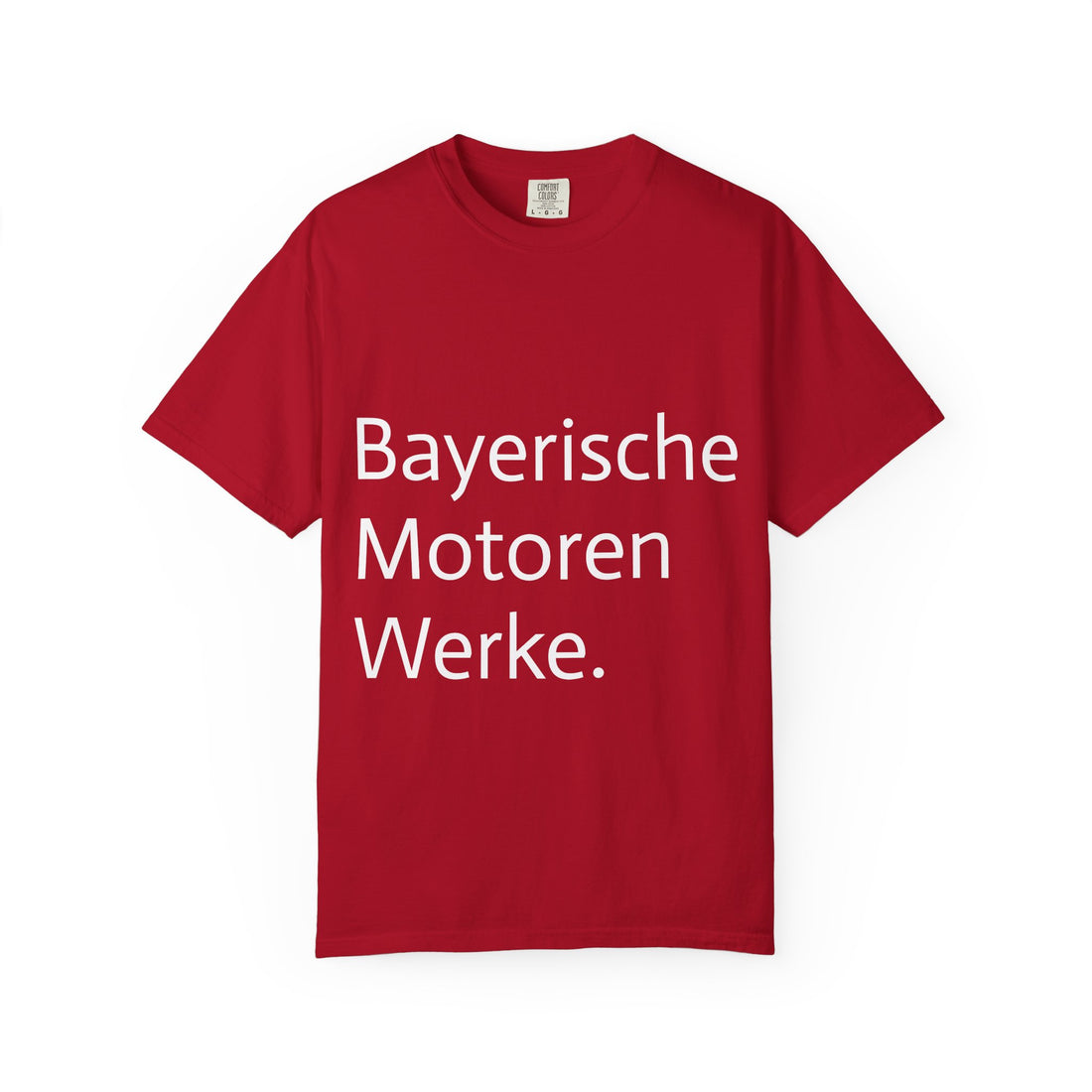 BMW-Themed Unisex T-Shirt | Perfect Gift for Car Enthusiasts, Casual Wear, Road Trip Apparel, Auto Show Gear