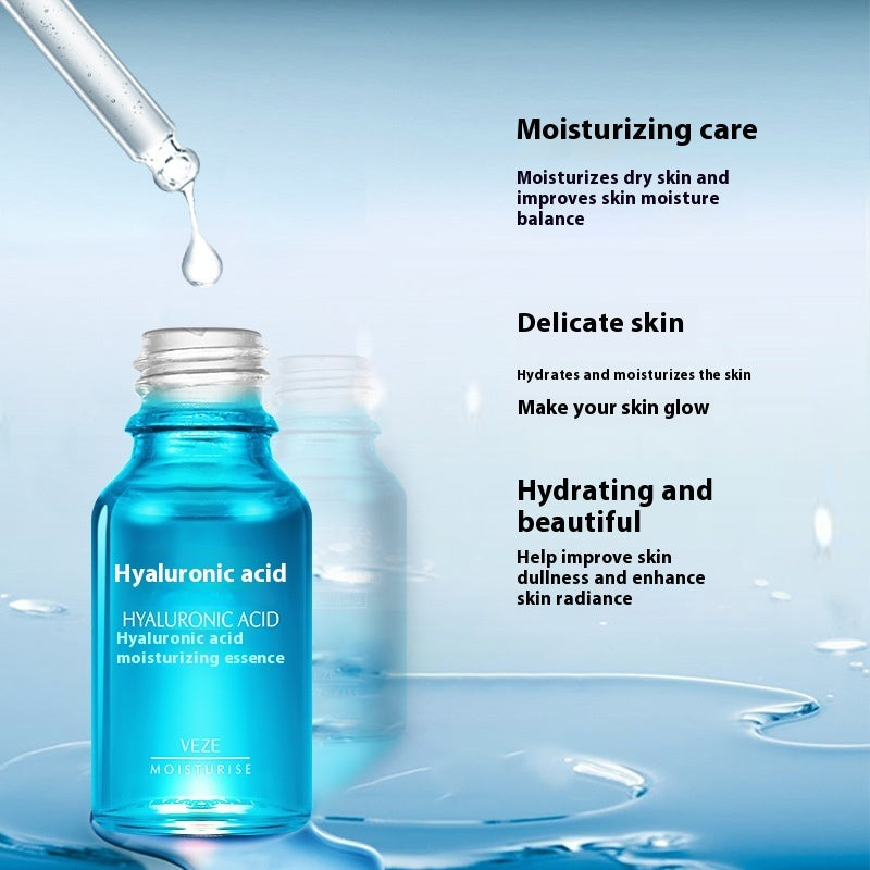Hydrating Facial Essence with Hyaluronic Acid – 15ml Deep Moisturizing & Skin Rejuvenation Serum