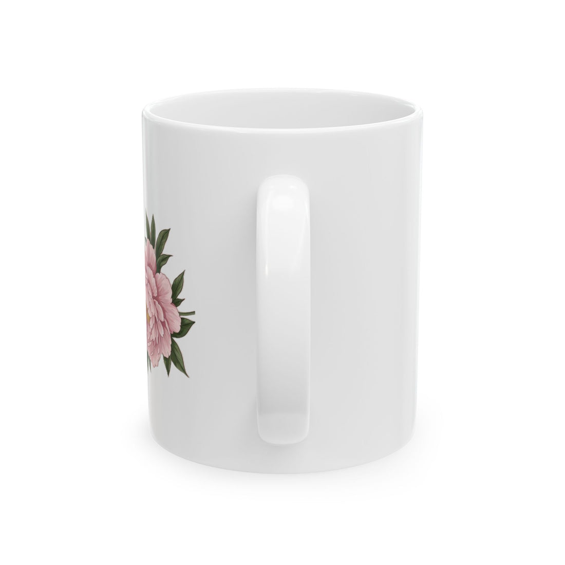Floral Ceramic Mug - Perfect Gift for Tea Lovers, Mother's Day, Coffee Fans, Flower Enthusiasts, Kitchen Decor