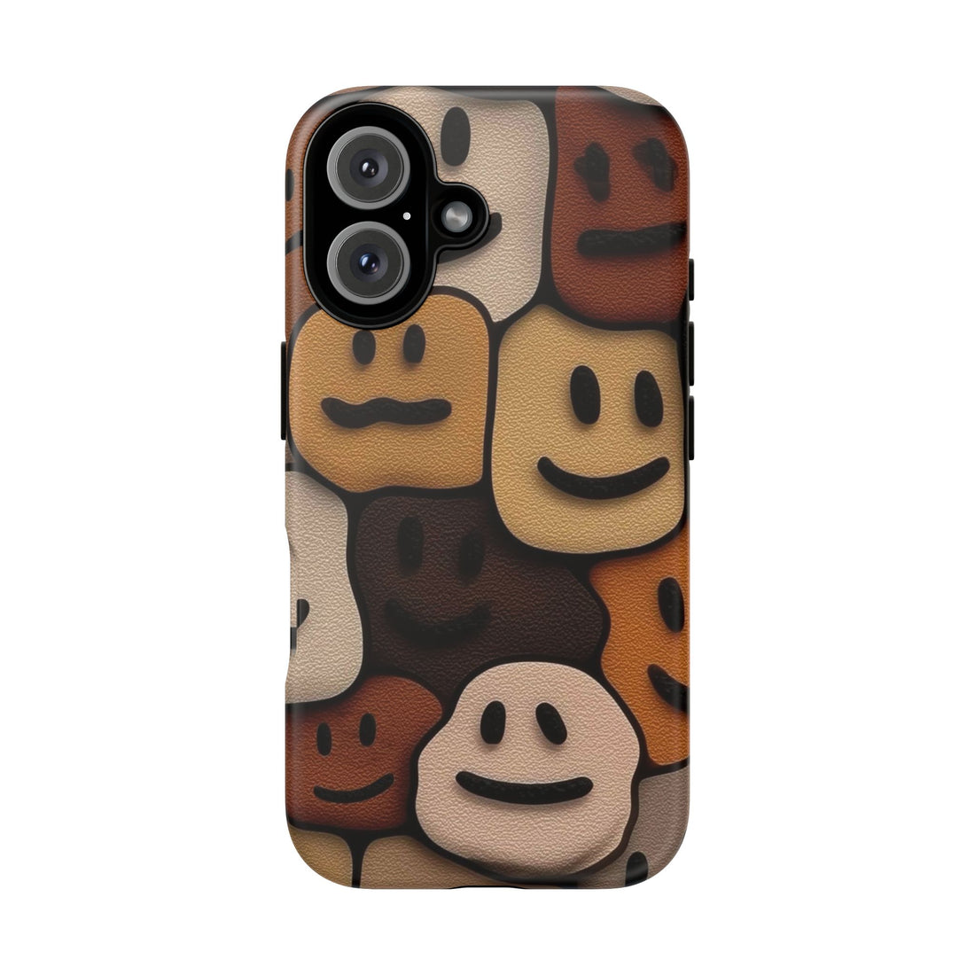 Smiley Face Phone Case, Fun Custom Cell Phone Cover for Kids, Unique Gift for Friends, Trendy Accessory for Teens, Perfect for Holidays