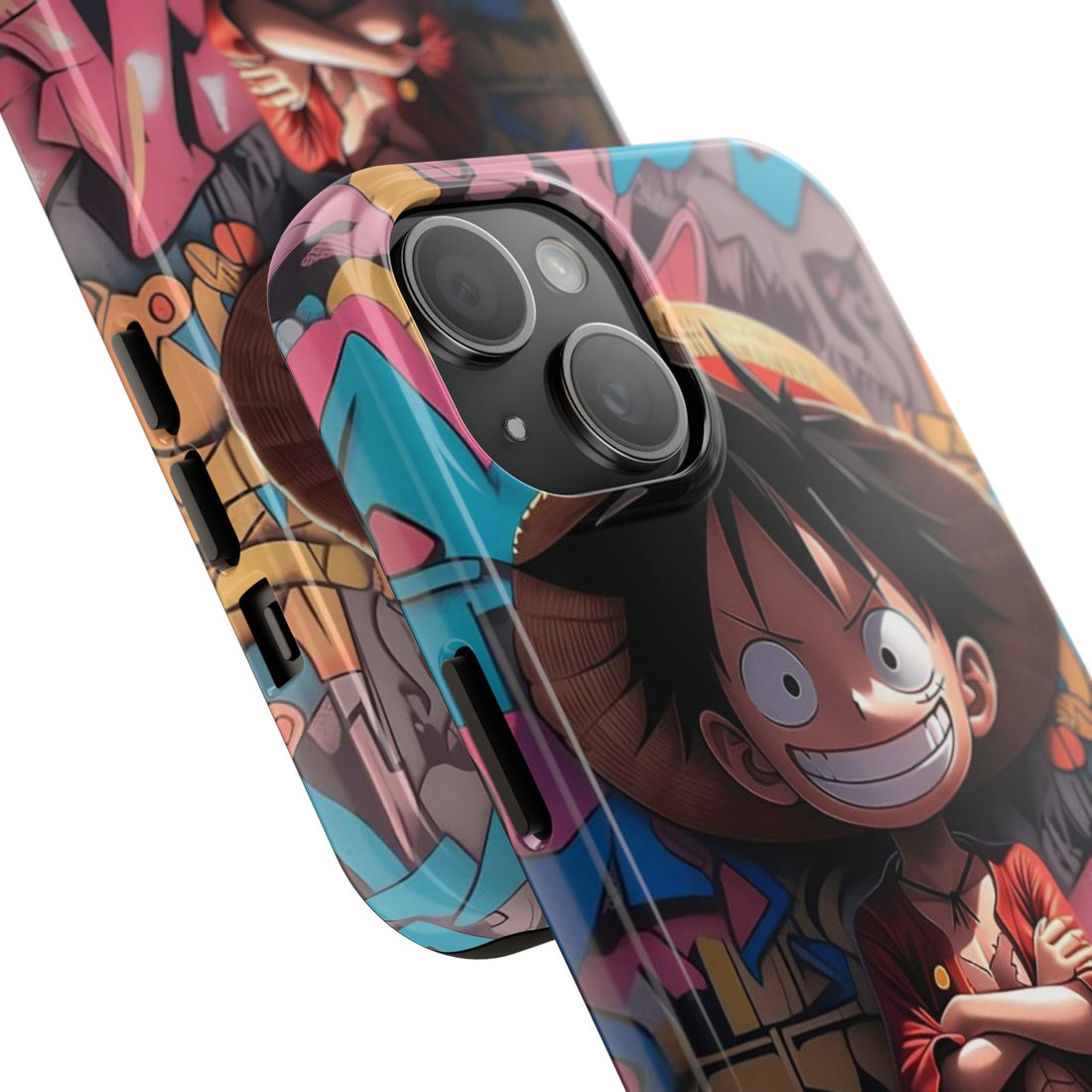 Lively Anime Phone Case, Tough Phone Cover, Trendy Gift for Students, Durable Phone Protection, Unique Design for Anime Fans