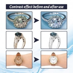 Jewelry Cleaner Spray – Rust & Stain Remover for Gold, Silver, Diamond Rings, Watches & More