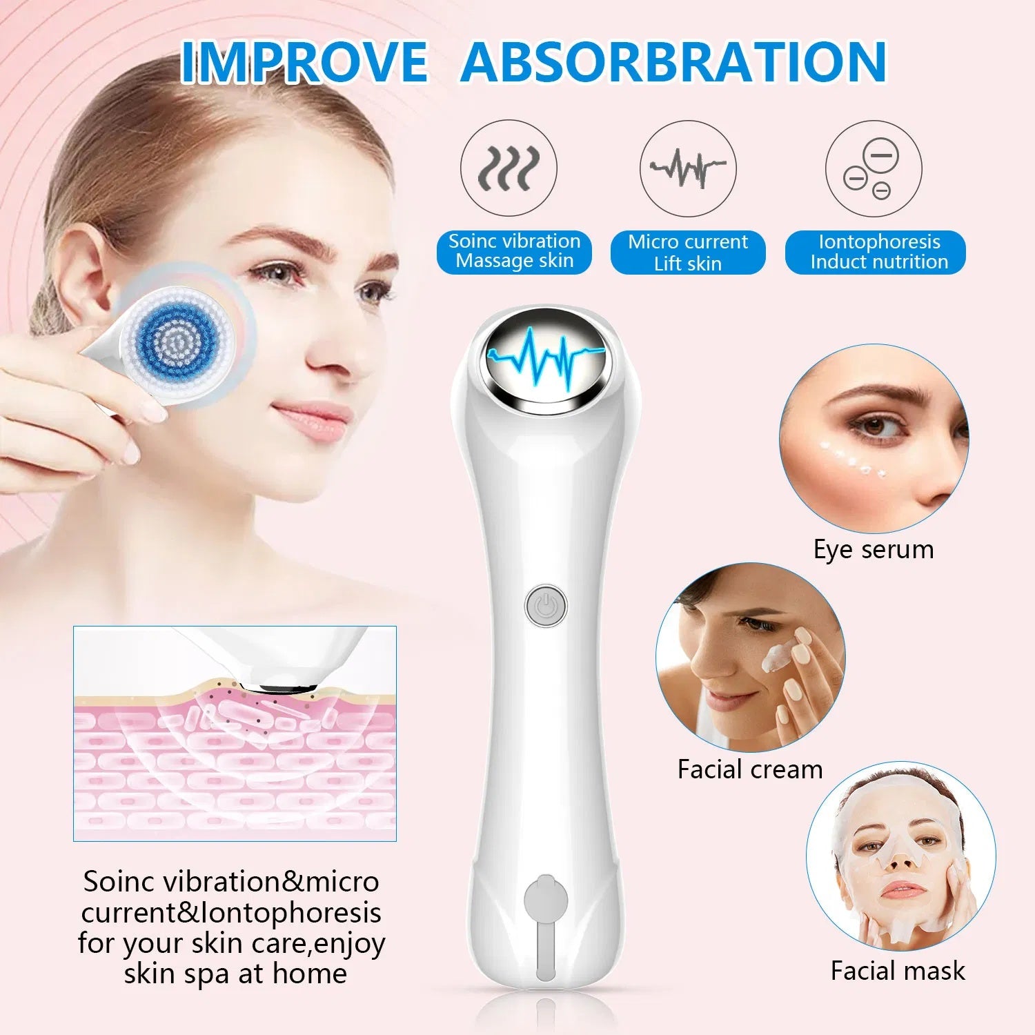 cleansing facial brush