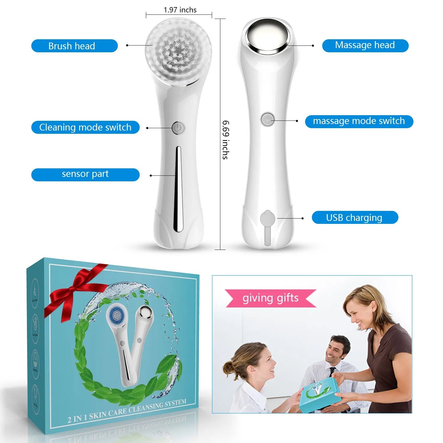 facial cleansing brush electric