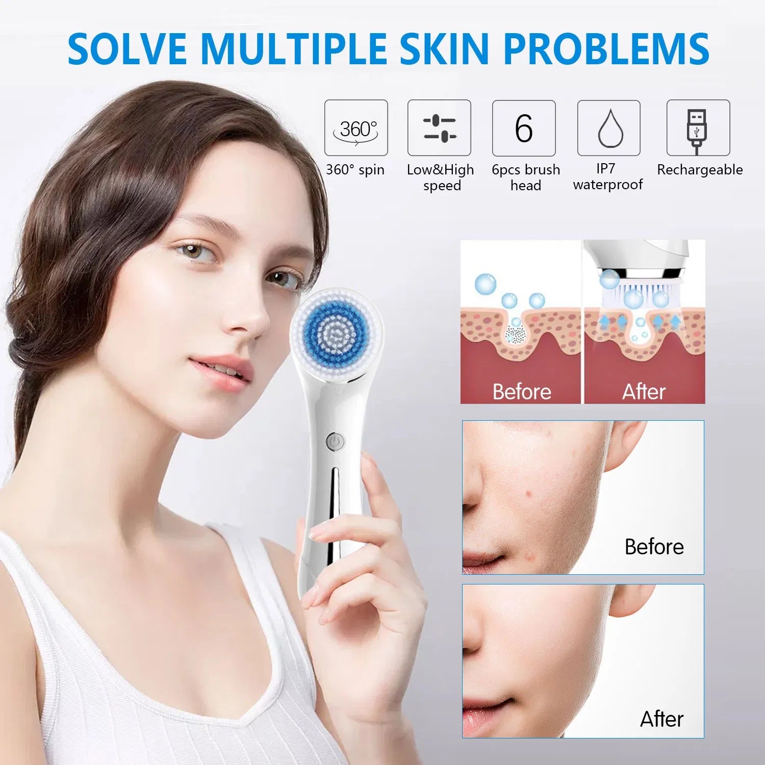 top rated facial cleansing brush