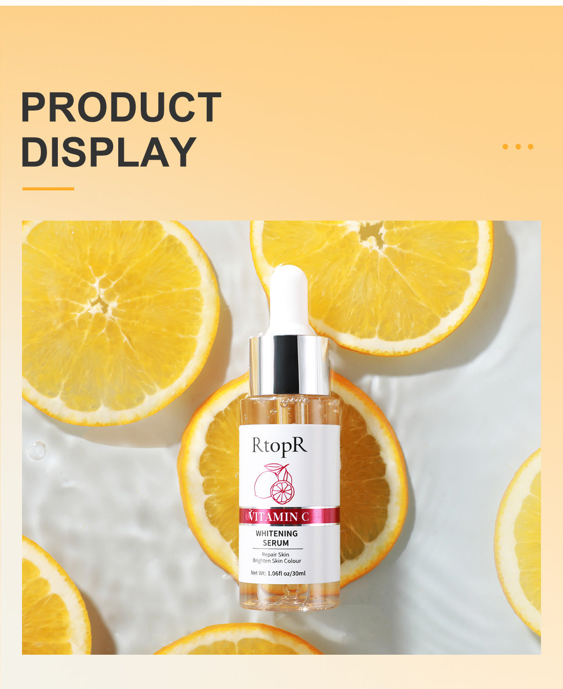 Vitamin C Facial Treatment Lotion – Brightening & Hydrating Serum for Glowing Skin | 30ml Skincare Solution by AC Global Market