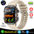 Original Men Smartwatch Flashlight Bluetooth Call Fitness Clock IP68 Waterproof Sports Men for Xiaomi Android Smart Watch 2024