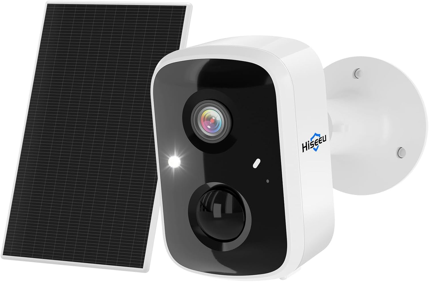 Solar Security Cameras Wireless Outdoor 2 Pack, Battery Powered 3K 4MP Wifi Cameras for Home Surveillance, PIR/AI Motion Detection, Waterproof, Color Night Vision, 2-Way Audio, Cloud/Sd Storage