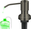 Soap Dispenser for Kitchen Sink, Sink Soap Dispenser with Longer Threaded Shaft Shank, 47