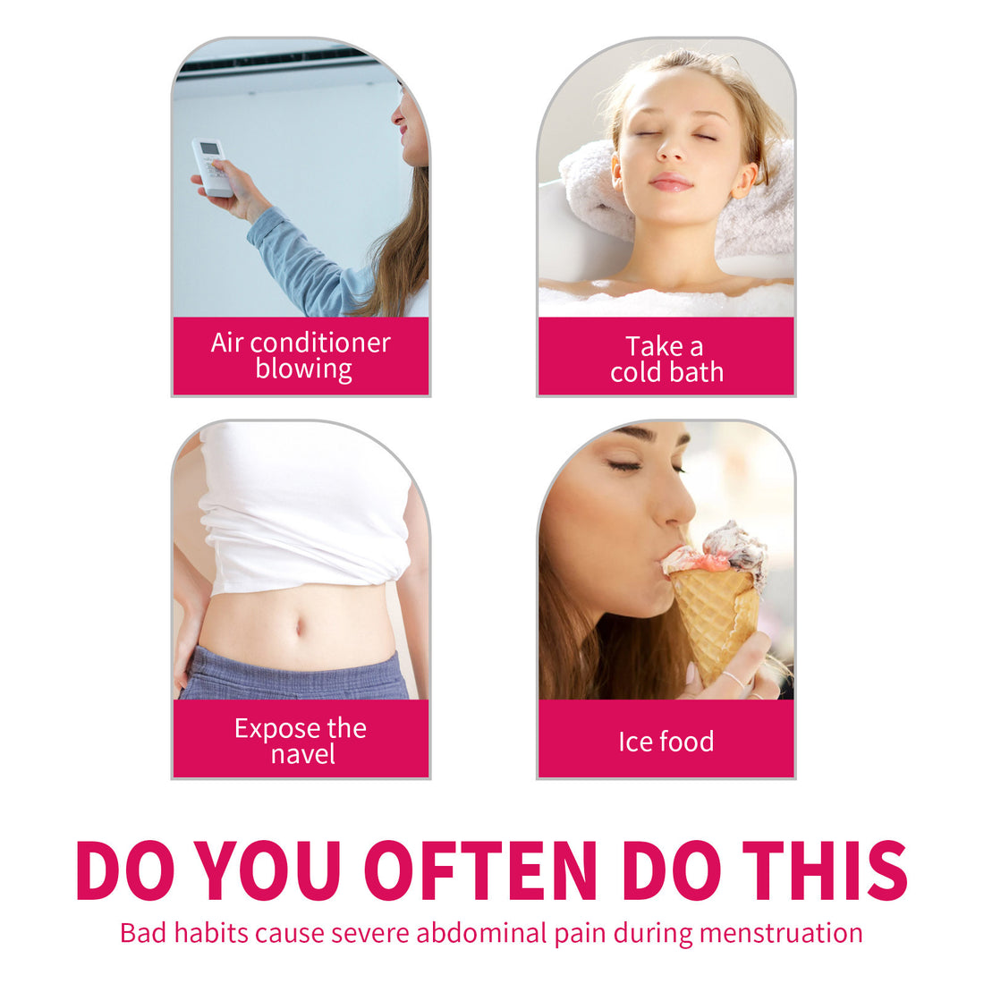 South Moon Menstrual Pain Relief Patch – Herbal Heat Patch for Period Cramps