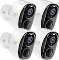 5G/2.4G Wifi Security Cameras Wireless Outdoor , 2K Battery Powered Wifi Cameras with AI Motion Detection Spotlight Siren,Color Night Vision, 2-Way Talk, Waterproof, Cloud/Sd Storage, Works W/Alexa