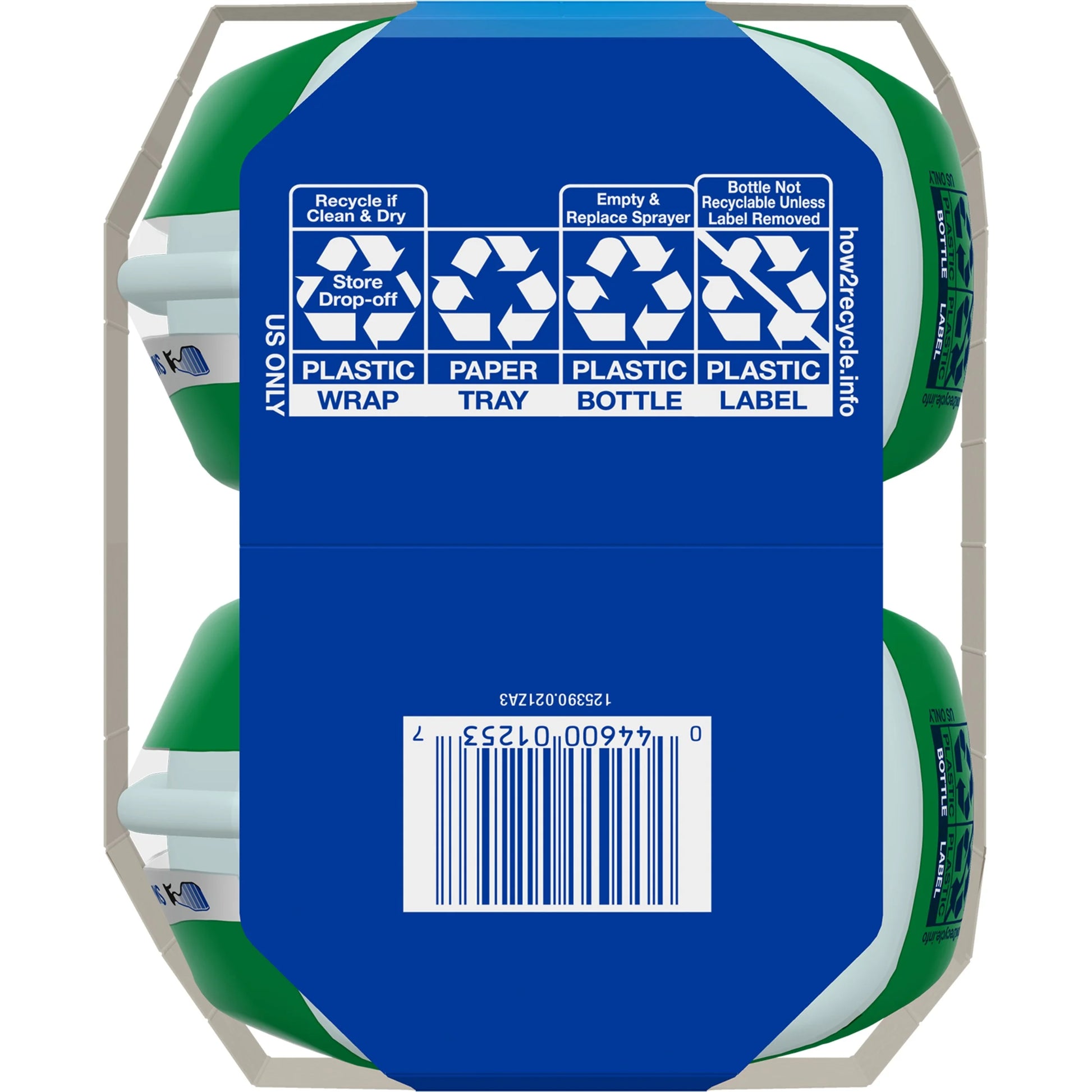 Clean-Up All Purpose Cleaner with Bleach, Spray Bottle, Original, 32 Ounces, Twin Pack