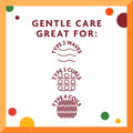 Care for Kids Paraben & Sulfate-Free Curling Cream with Shea Butter, 8 Oz (Pack of 3)