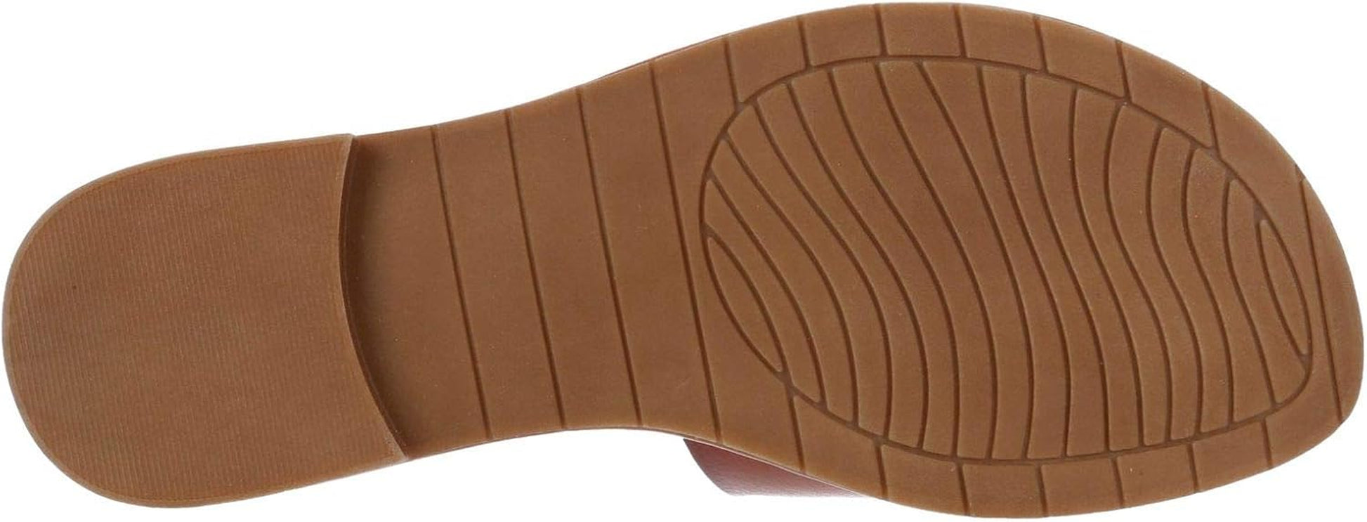 Demi - Women'S One Band Faux Leather Slip on Flat Slide Sandals