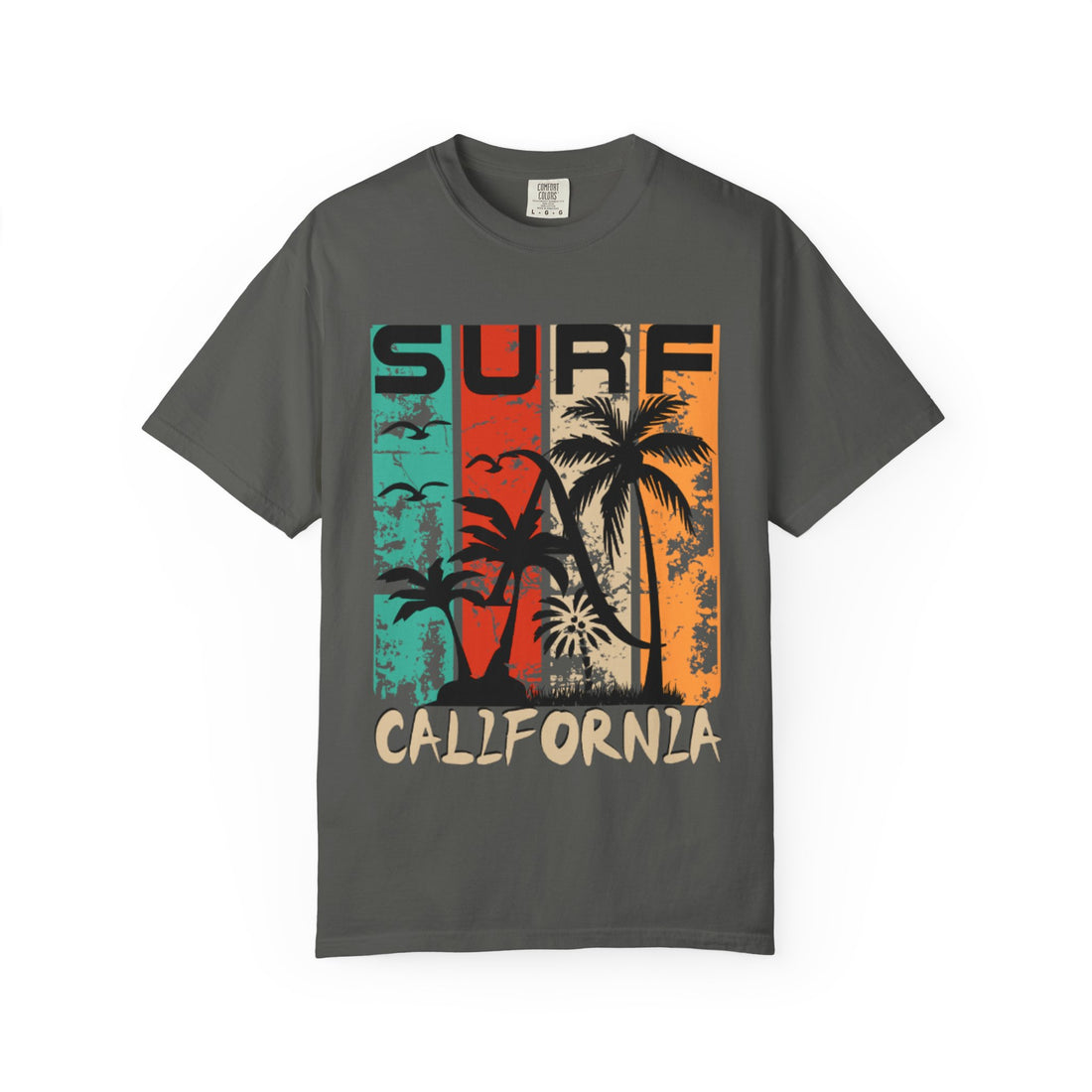 California Surf Tee - Vintage Style, Beach Lover, Unisex T-Shirt, Casual Wear, Summer Vibes, Gift for Surfers