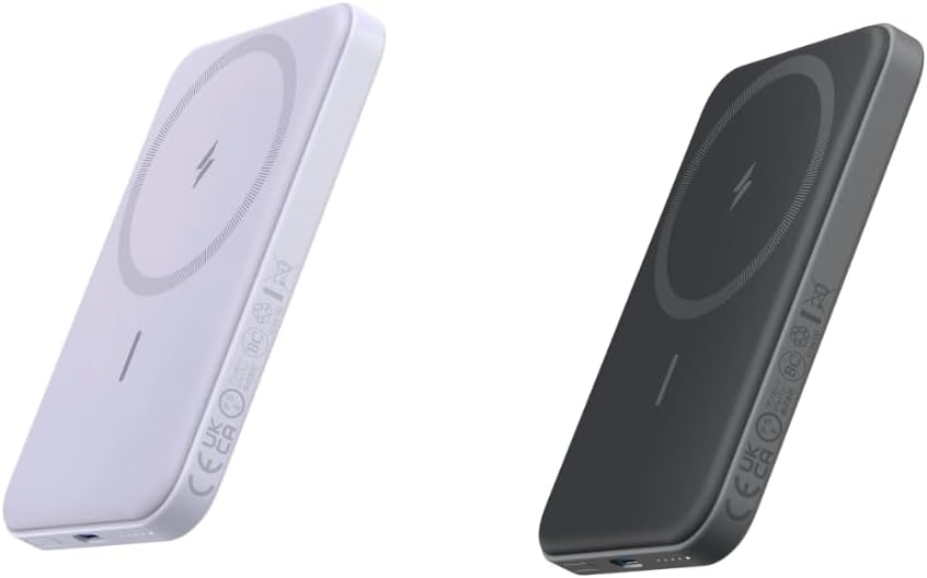 621 Magnetic Portable Charger (Maggo), 5,000Mah Wireless Power Bank with USB-C Cable, Magsafe-Compatible Battery Pack for Iphone 16/15/14/13/12 Series