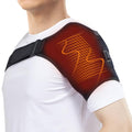 Shoulder Heating Pads for Pain Relief - Electric Heated Shoulder Brace with 3 Temperature Settings, Suitable for Left and Right, Unisex Birthday Gifts for Women Men Mom Dad