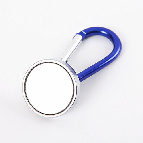 Super Strong Neodymium Magnet Holds 35 Lbs Sintered Ndfeb Magnetic Hooks (Pack of 2) (Snap Hook)