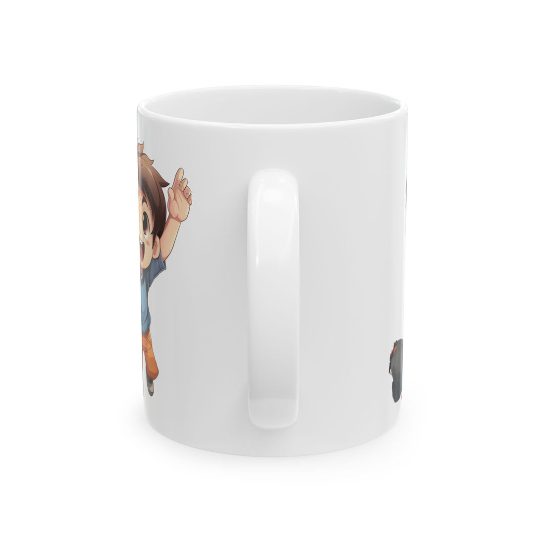 Anime Character Ceramic Mug - Perfect for Coffee Lovers, Gift for Fans, Unique Kitchen Decor, Fun Collectible, Birthday Present