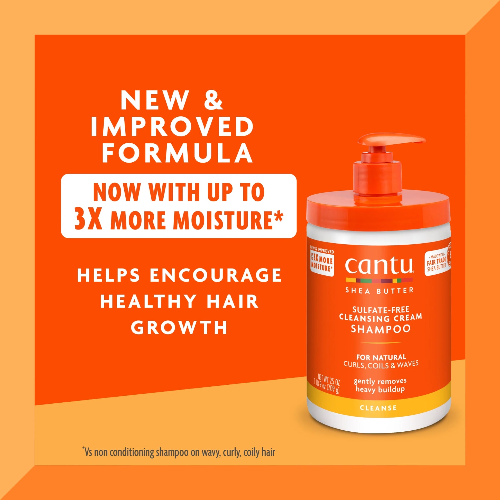 Shea Butter for Natural Hair Sulfate-Free Cleansing Cream Shampoo 25Oz