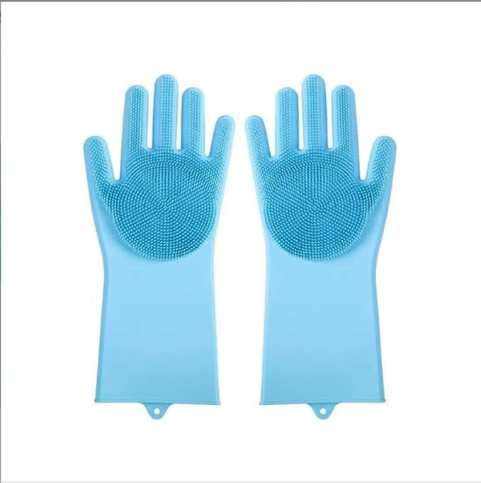 reusable kitchen cleaning gloves