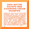 (6 Pack)  Sulfate-Free Cleansing Cream Shampoo for Natural Hair, 3 Fl Oz