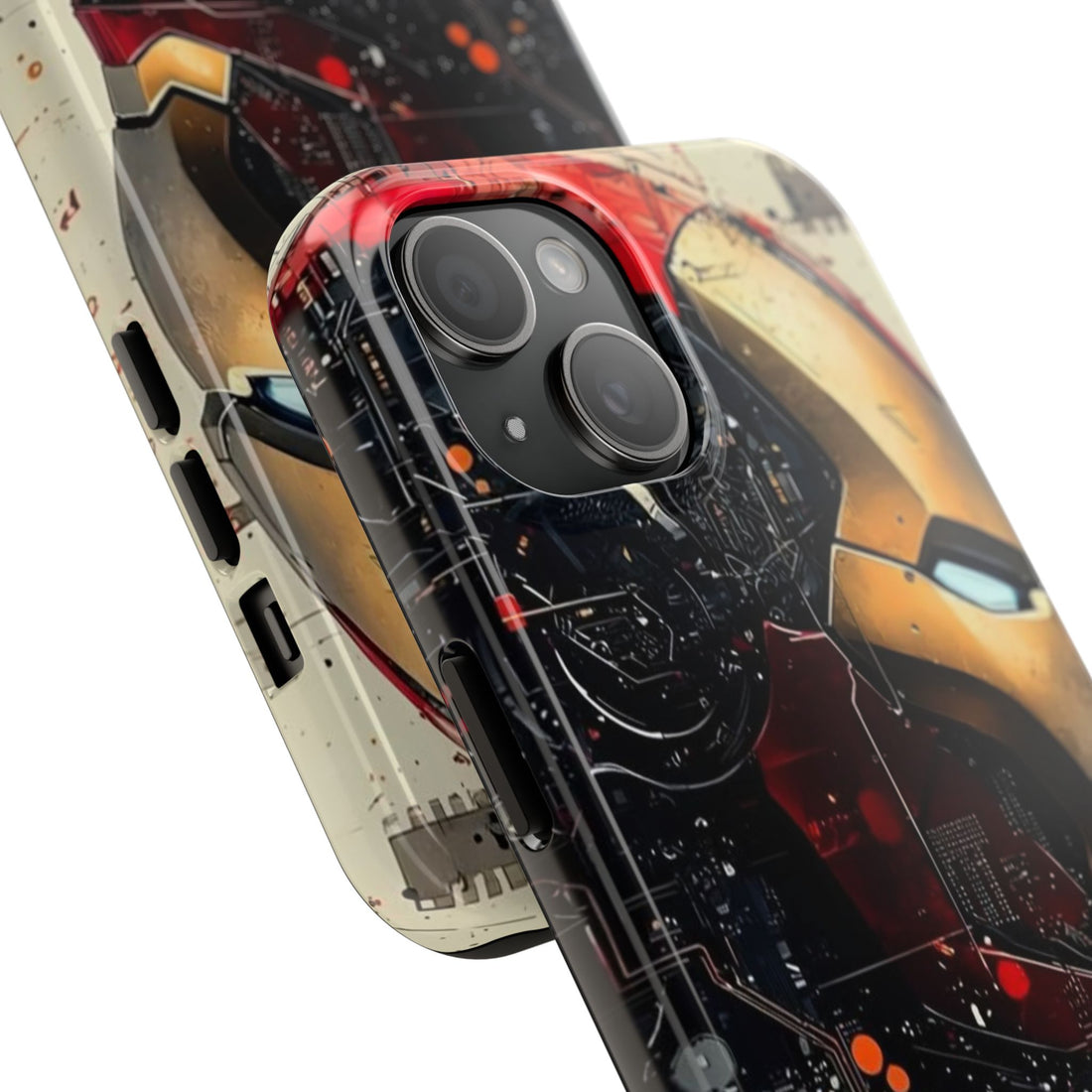 Tough Phone Cases with Superhero Design, Durable Phone Cover, Geeky Gadget Gift, Marvel-Inspired Case, Unique Phone Accessory