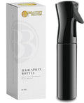 Hair Spray Bottle – Ultra Fine Continuous Water Mister for Hairstyling, Cleaning, Plants, Misting & Skin Care (Clear, 6.8 Ounces)