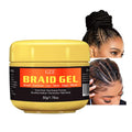 GZE Travel Size Braid Gel - Shining and Conditioning Extra Hold Braid, Loc, Twist Gel, Tames Frizz & Edges, 4C Hair, Shaping Styling