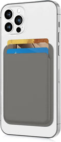 Magnetic Wallet Compatible with Magsafe for Iphone 16 15 14 13 12 Pro Max plus Model, None-Cutout Mag 3 Safe Card Holder Stick on for Apple Cell Phone, Midnight Black