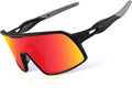 Polarized Cycling Glasses Sports Sunglasses, UV400 Protection, Men Women Running Fishing Driving Baseball Glasses