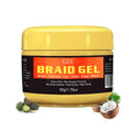 GZE Travel Size Braid Gel - Shining and Conditioning Extra Hold Braid, Loc, Twist Gel, Tames Frizz & Edges, 4C Hair, Shaping Styling