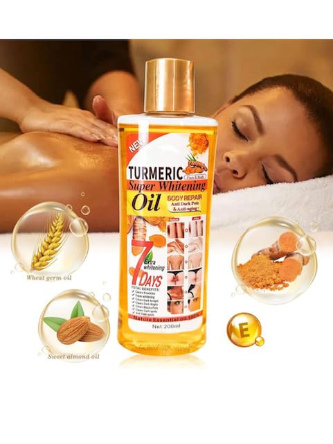Turmeric Oil Face & Body Dark Spots Removal Anti-Aging (1)