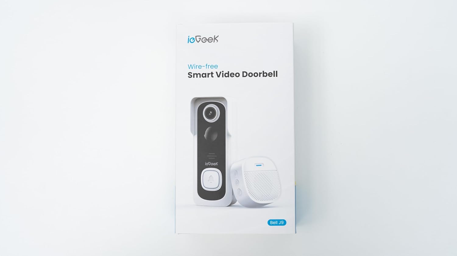 Doorbell Camera Wireless No Subscription - Wireless Video Doorbell with Chime, Doorbell with Camera 1080P, Voice Changer, 2-Way Audio, PIR Motion Detection, Only 2.4Ghz Wifi, Works with Alexa