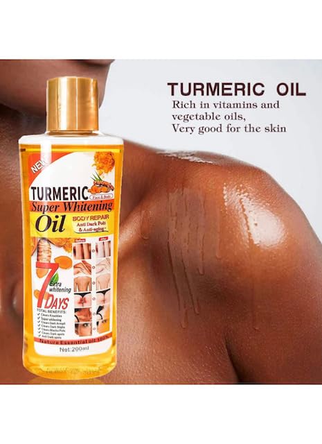 Turmeric Oil Face & Body Dark Spots Removal Anti-Aging (1)