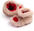 Winter Warm Christmas Tree Santa Clause Cozy Fleece Newborn Baby Booties Soft Sole Prewalker Crib Shoes for Infant Girls Boys