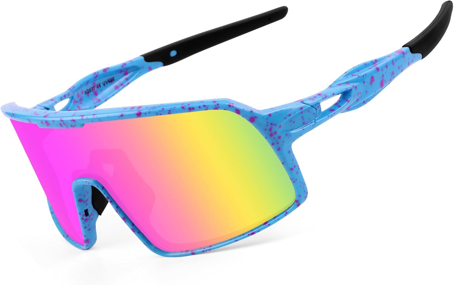 Polarized Cycling Glasses Sports Sunglasses, UV400 Protection, Men Women Running Fishing Driving Baseball Glasses