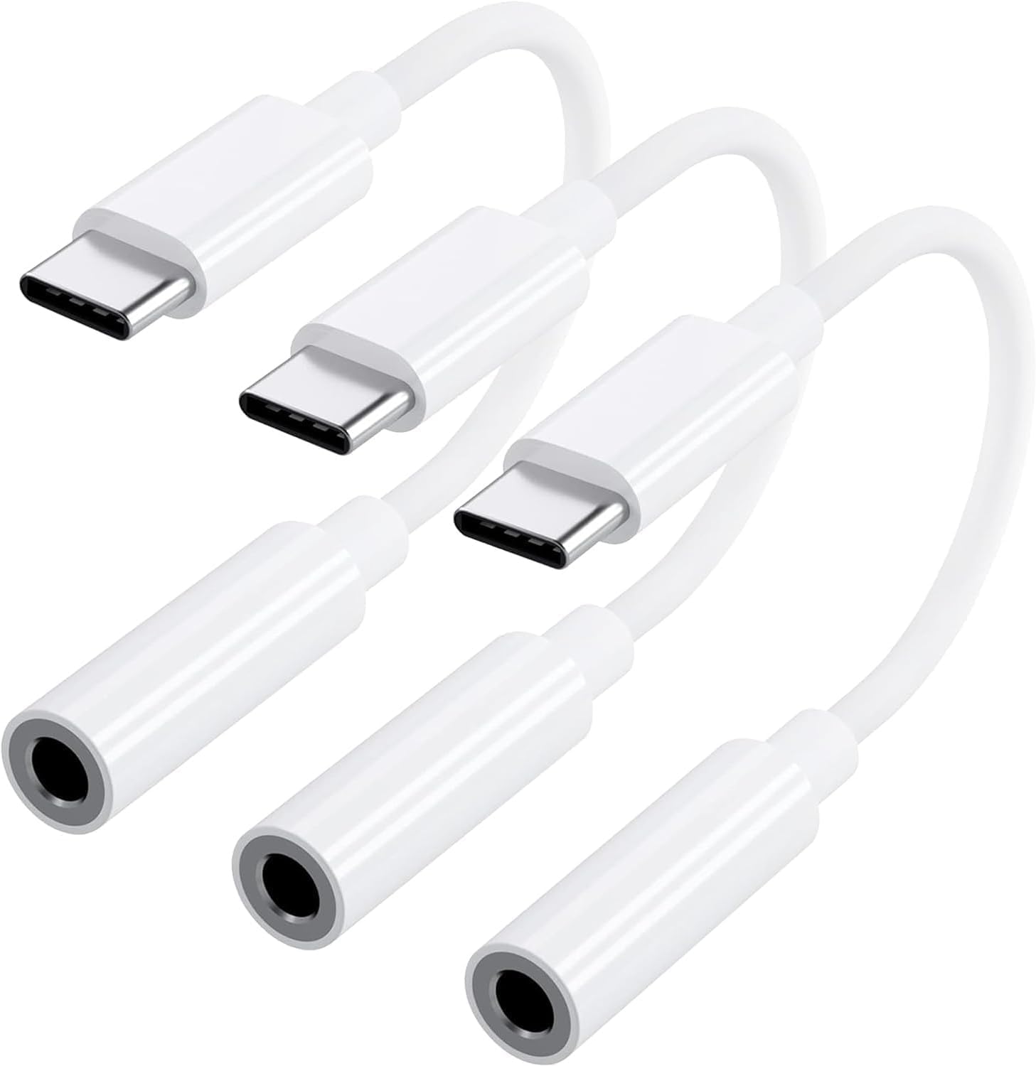 Apple Mfi Certified Lightning to 3.5 Mm Headphone Jack Adapter for Iphone, 2 Pack Iphone 3.5Mm Aux Audio Adapter Converter Cable Dongle Compatible for Iphone 14 13 12 11 Pro Max XS XR X 8 7 6 Ipad