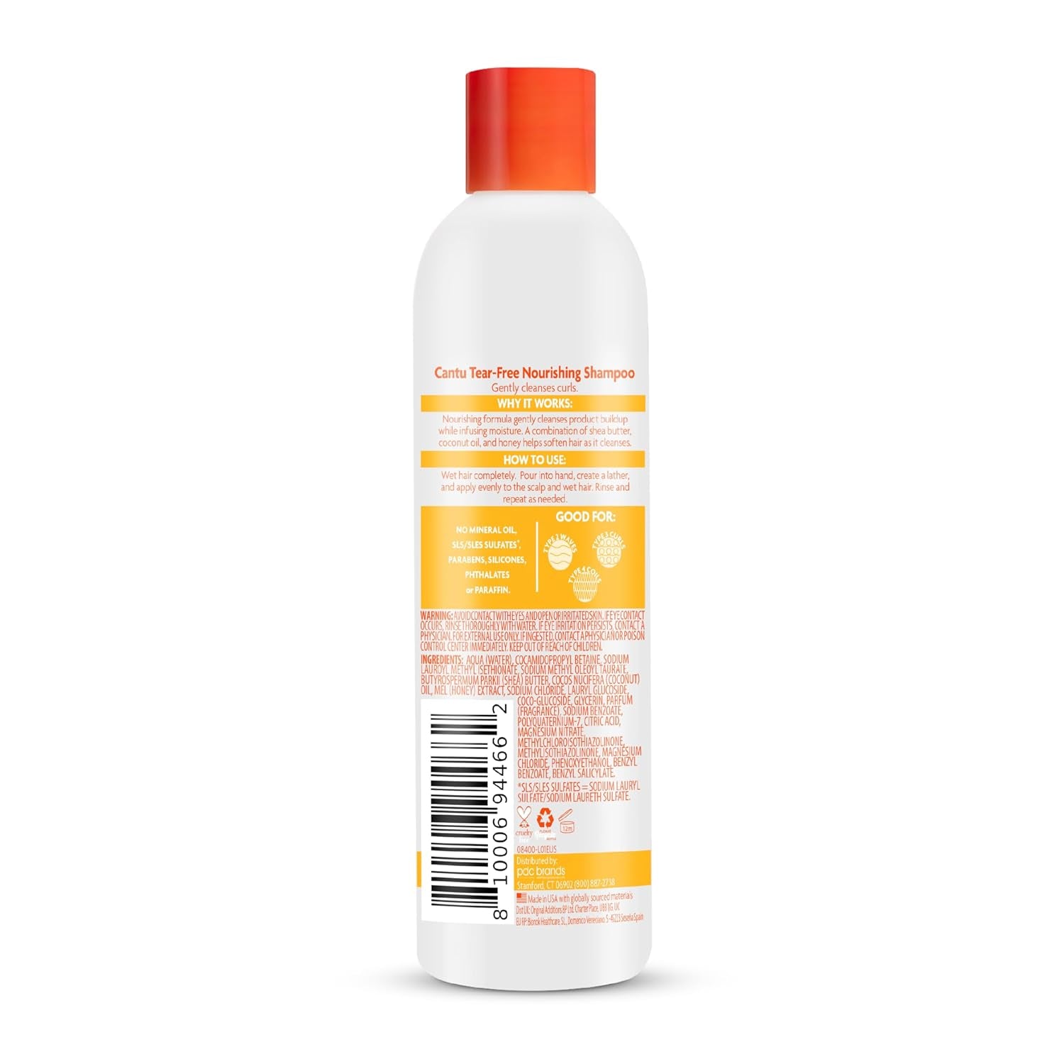 Care for Kids Haircare Regimen Set with Large Size Shampoo + Conditioner + Detangler + Leave-In Conditioner (Pack of 4)