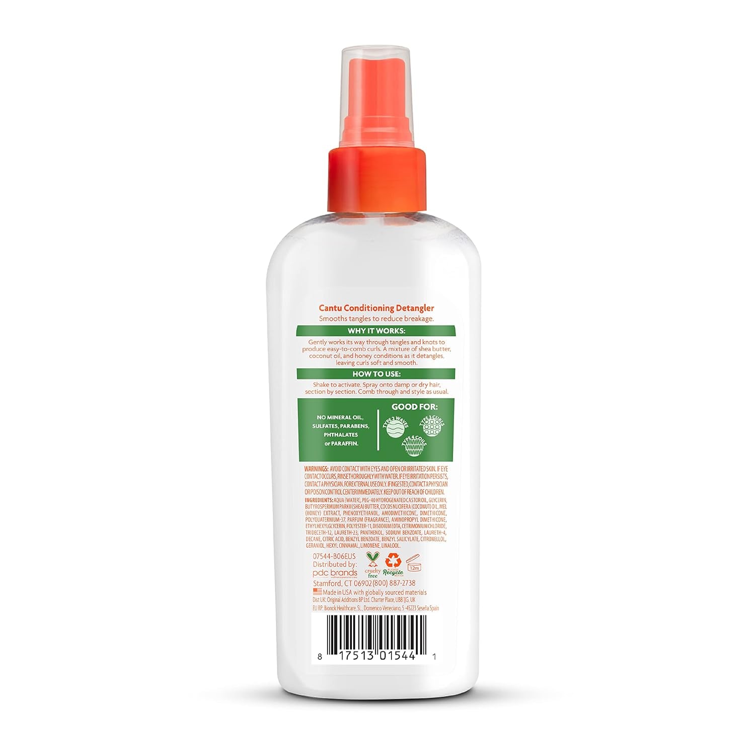 Care for Kids Paraben & Sulfate-Free Conditioning Detangler with Shea Butter, 6 Fl Oz (Pack of 3)