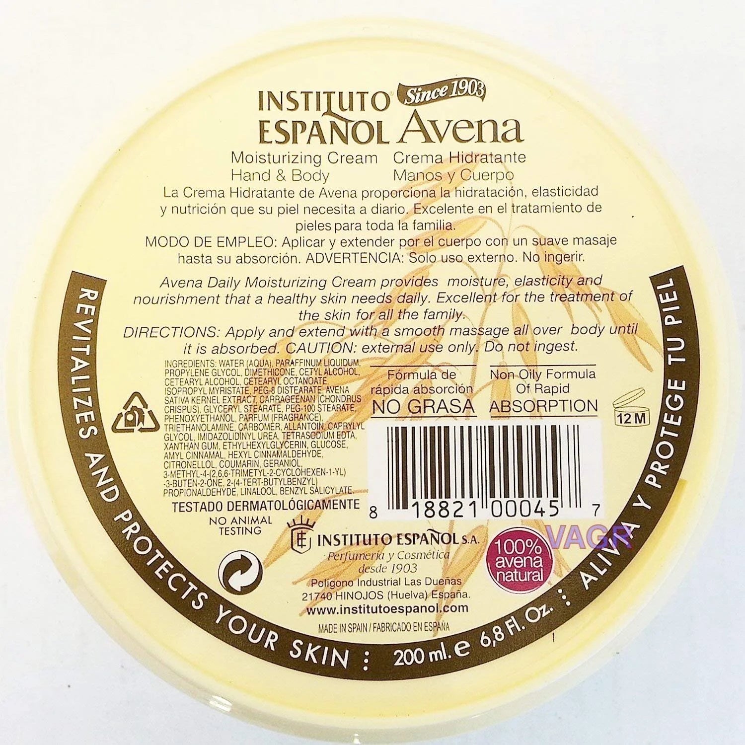 Daily Moisturizing Cream, 6.8 OZ
